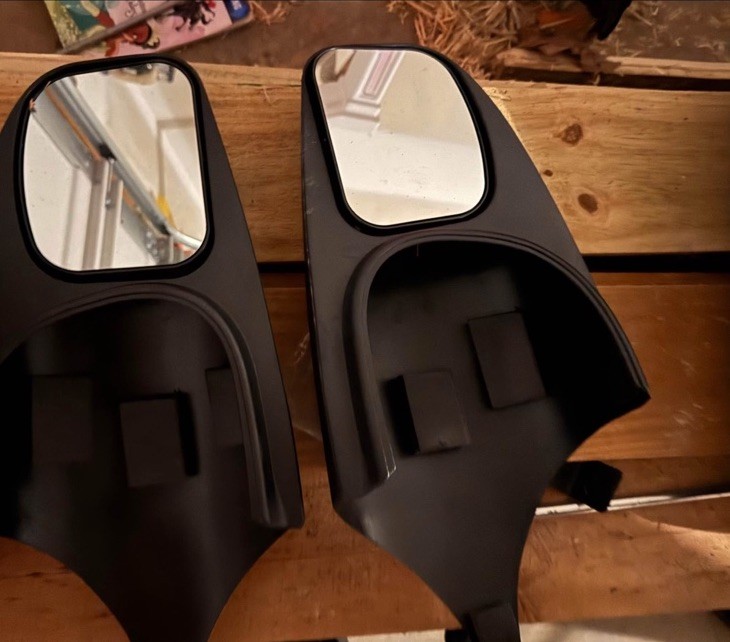 Towing Mirror Extension Set Driver & Passenger. Tight Fit.