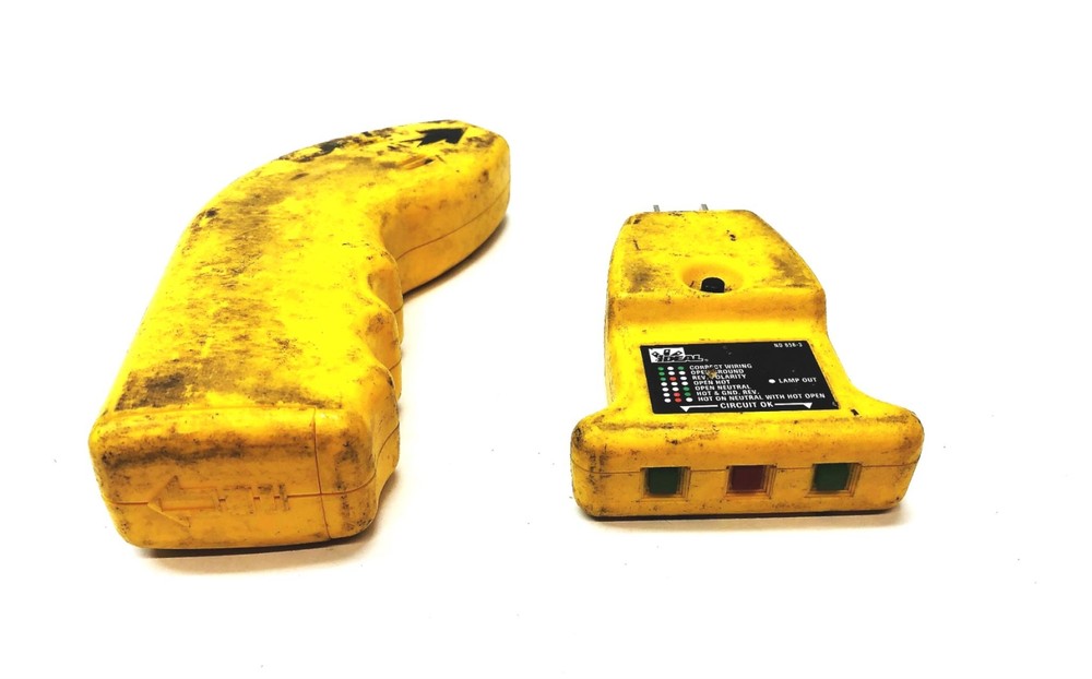 Ideal 2 Piece Automatic Circuit Identifier Set 61-055 USED
