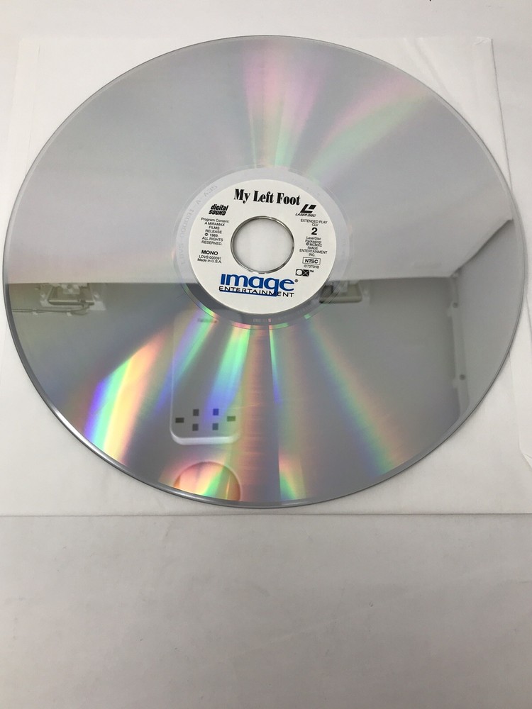 My Left Foot Extended Play LaserDisc Daniel Day-Lewis