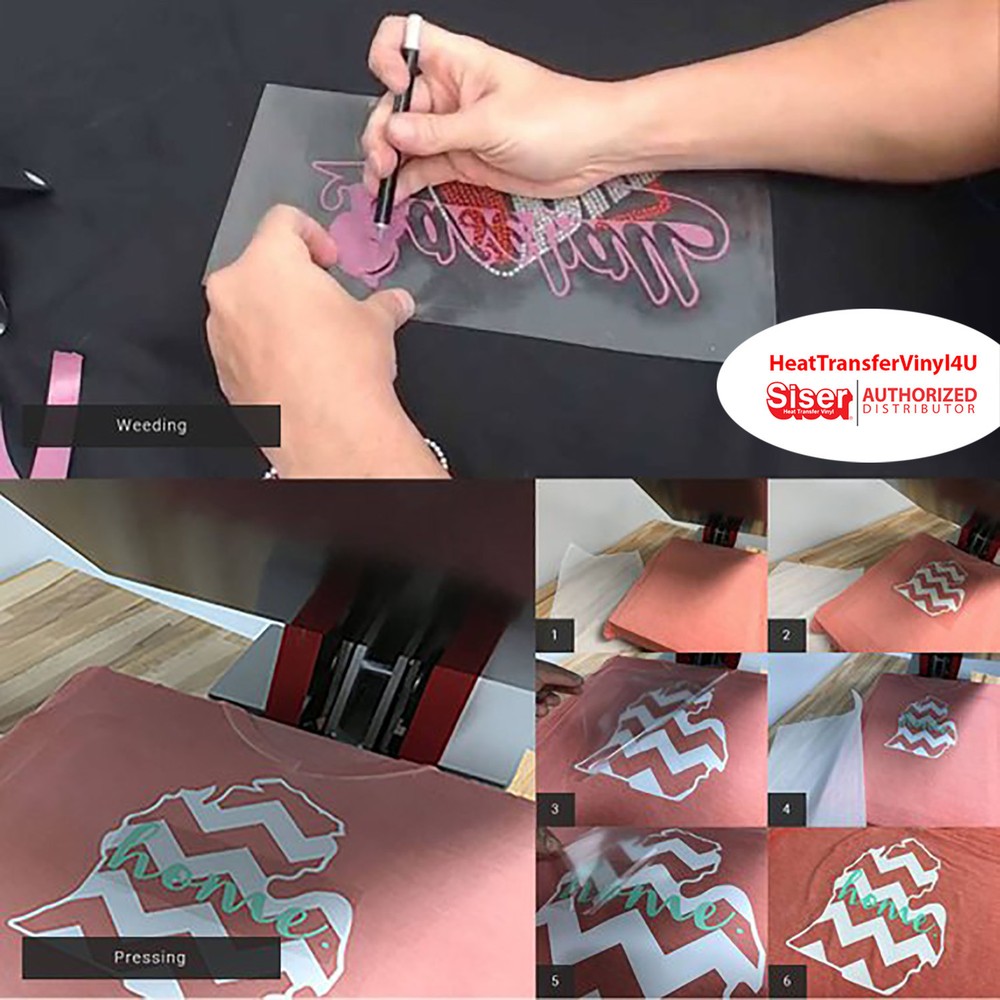 Siser EasyWeed Iron On HTV 15"x1 Yard *Leave note with color selection (Message)