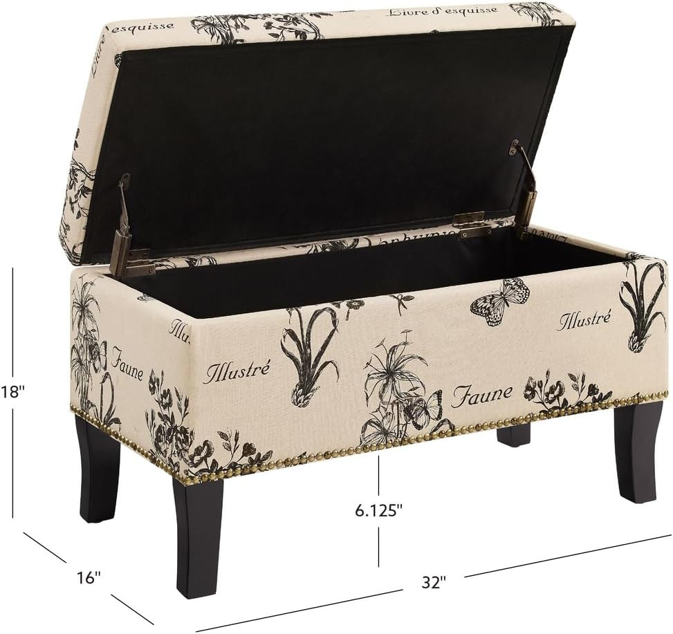 Stephanie Ottoman, Botanical Linen