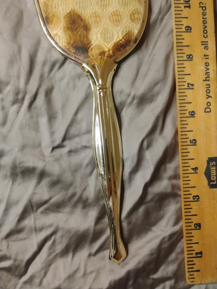 Vintage Hand Held Victorian Mirror