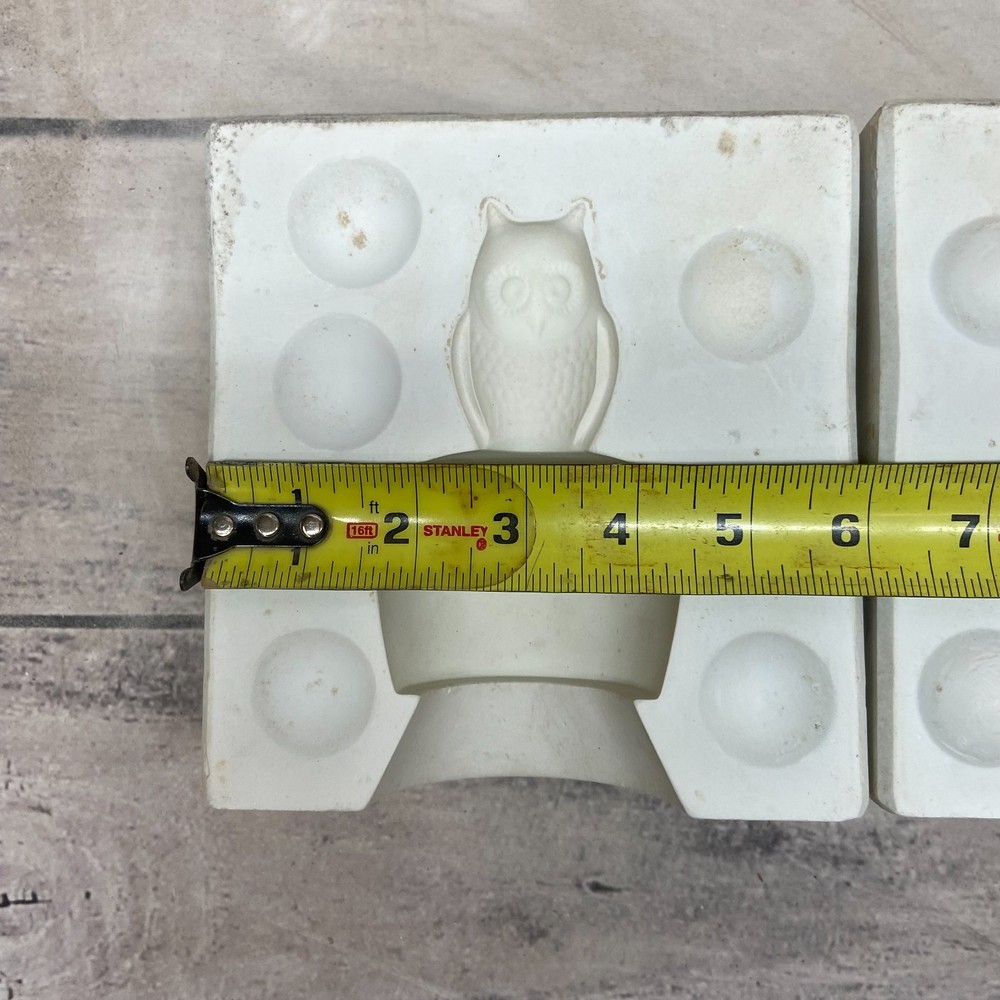 Ceramic Slip Casting Mold Owl #W1307