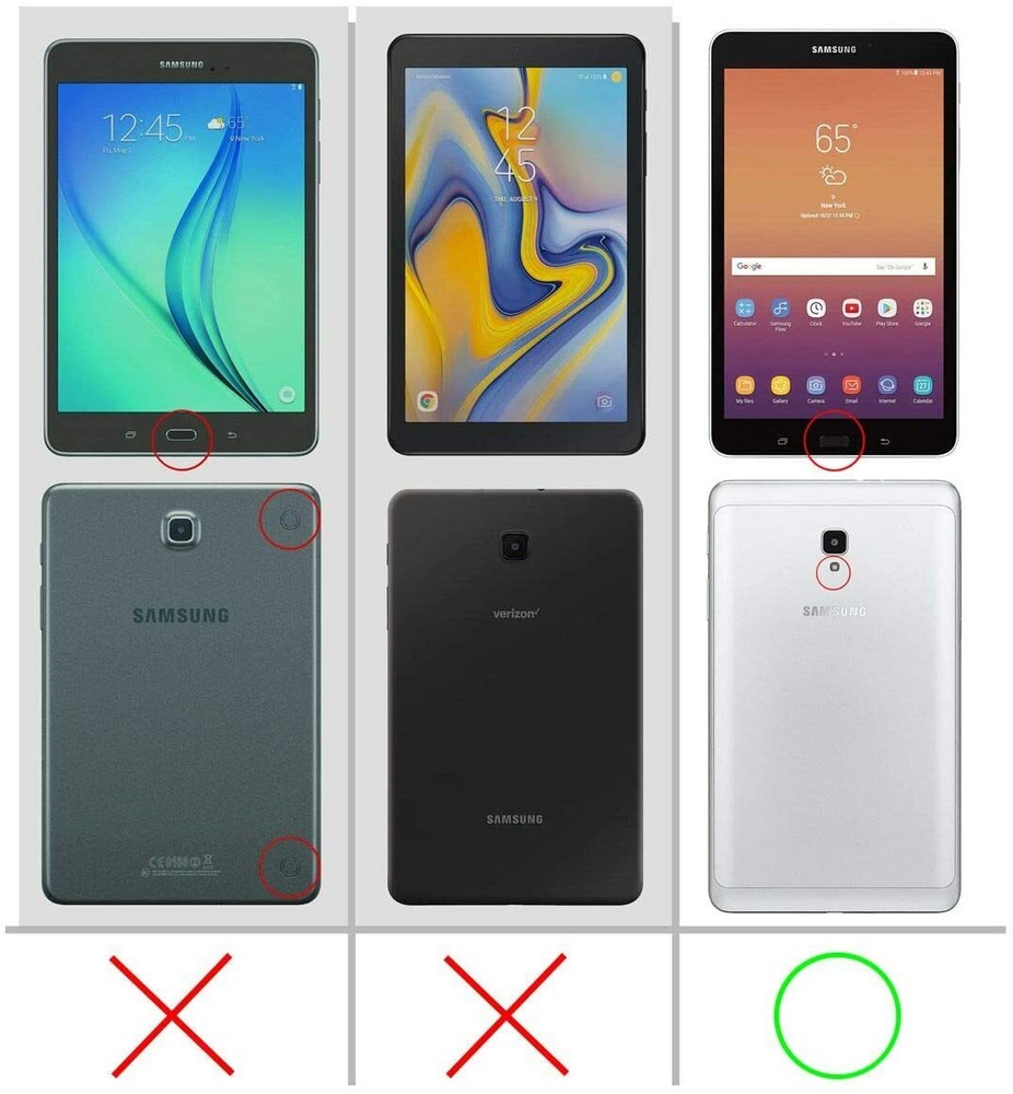 SUPCASE for Samsung Galaxy Tab A 8.0" (2017) Protective Case Duty Stand Shell