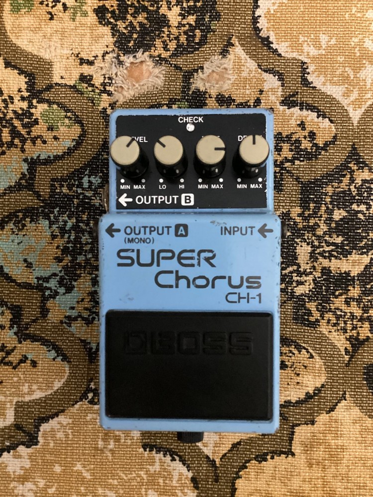 Boss Ch-1 Analog Blue Label Modified