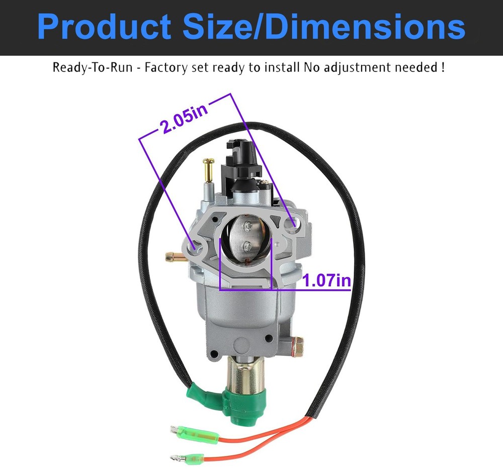 Carburetor for A-iPower SUA12000E Generator