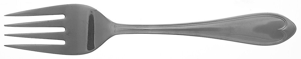 Reed & Barton Oval Thread  Cold Meat Serving Fork 1195556