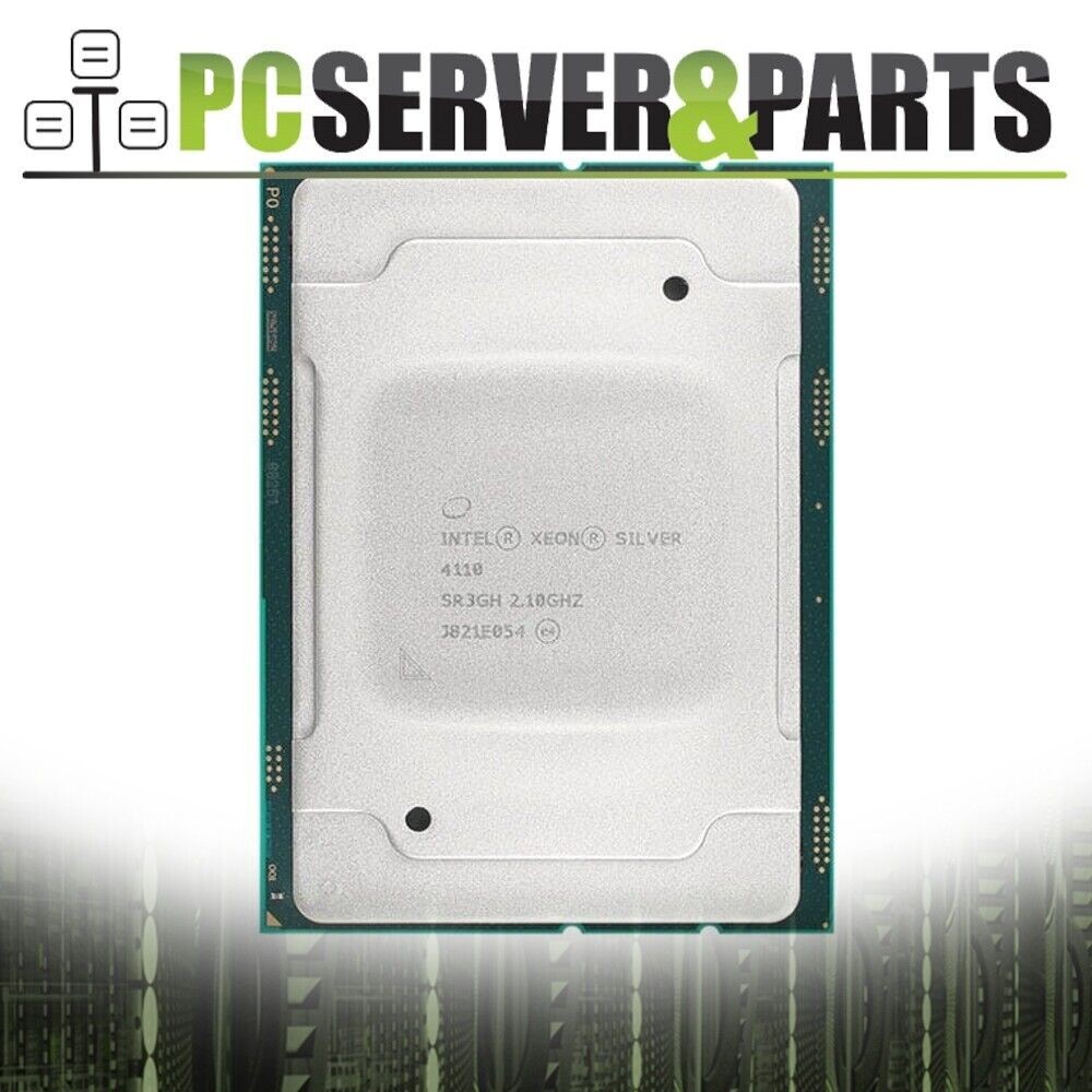 Intel Xeon Silver 4110 SR3GH 2.10GHz 11MB 8-Core LGA3647 CPU Processor