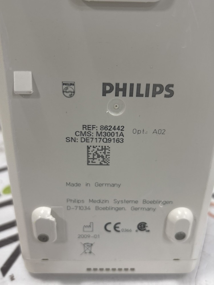 Philips M3001A-A02 OxiMax SpO2, NIBP, ECG MMS Module