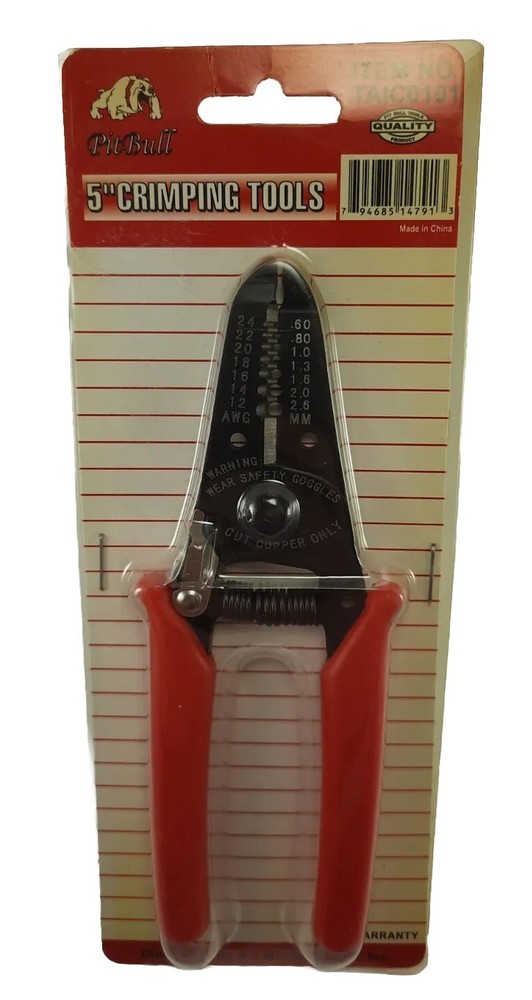 Pitbull 5" Crimping Tool