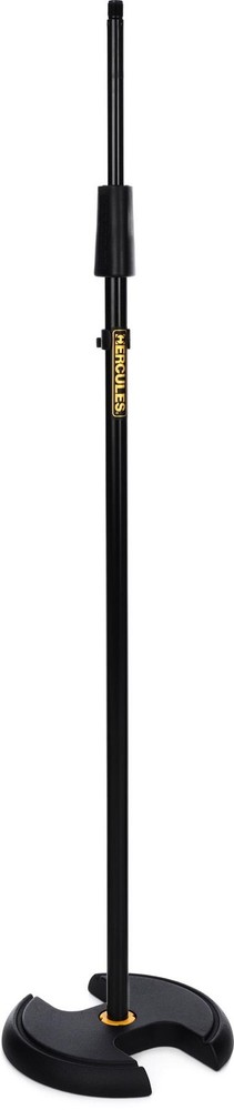 Hercules Stands MS202B Quick Turn "H" Base Microphone Stand (3-pack) Bundle