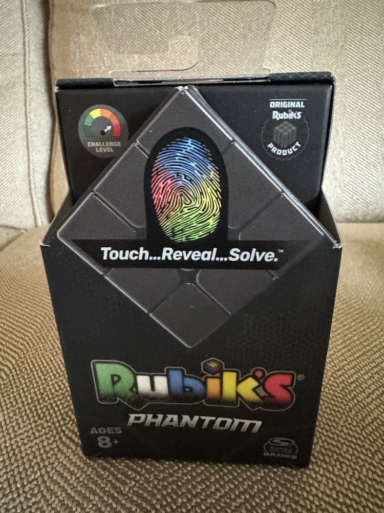 Rubik’s Phantom 3x3 Color Changing Cube Advanced Brain Teaser Puzzle Game