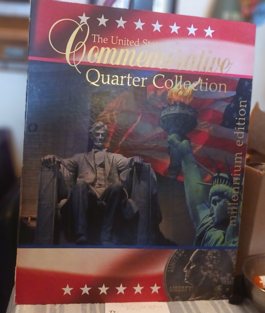 (H-12) Colorized Quarters On Beautiful Map. Nice!