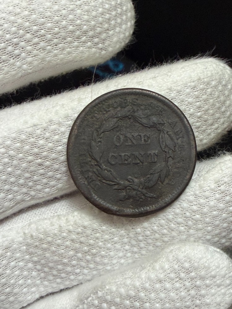 1840 Large Cent Large Date US Type Coin