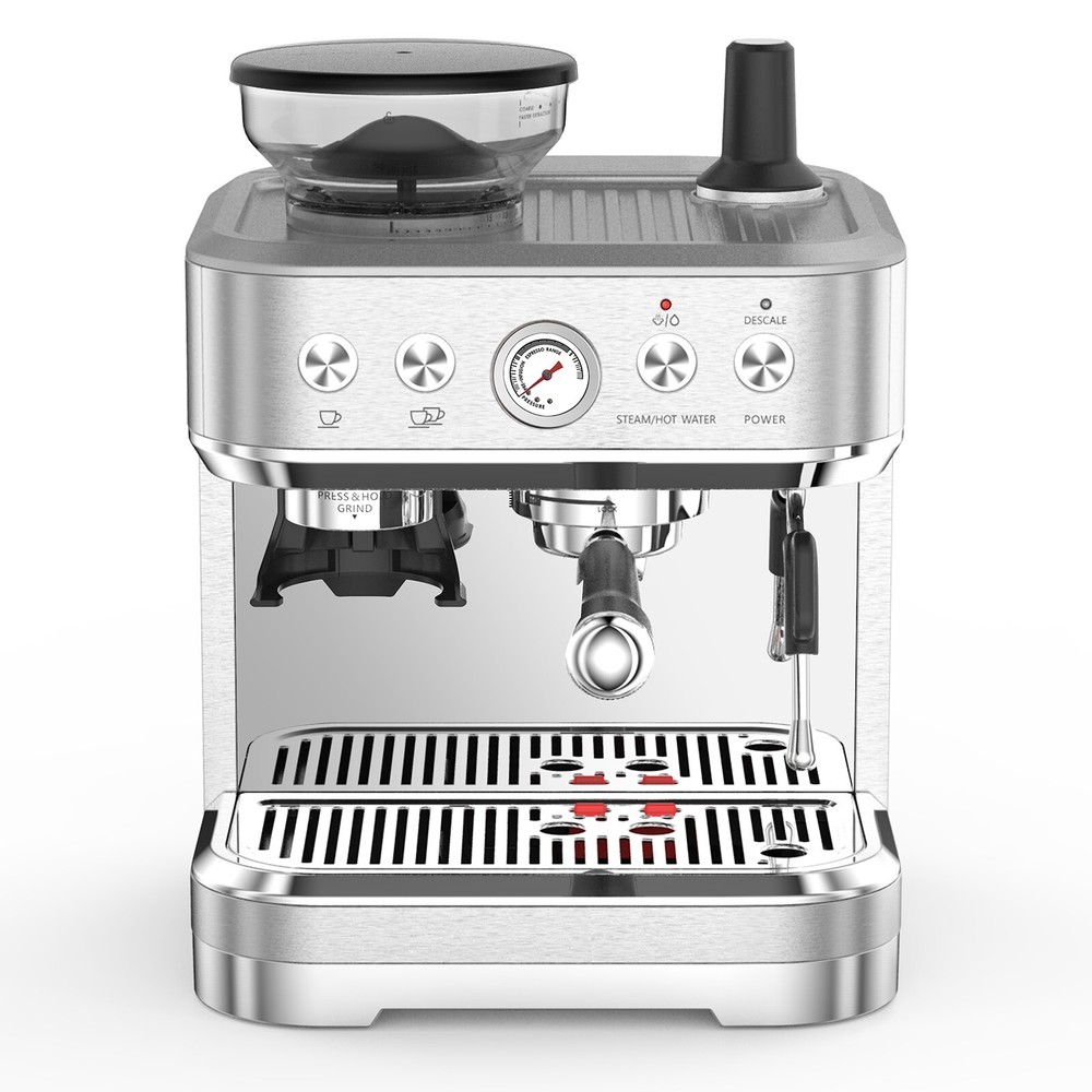 Touch Espresso Coffee Machine - Brushed Stainless Steel