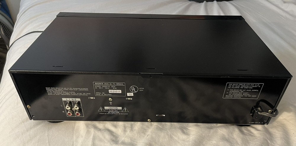 Sony TC-WR665S Cassette Player
