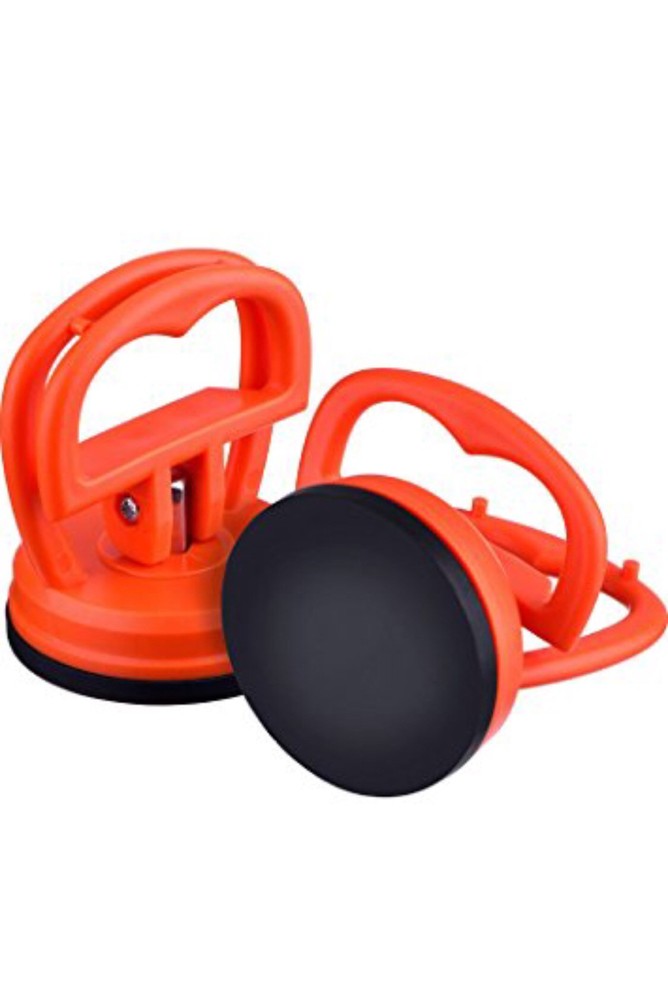 2Pack 2.5" Mini Suction Cup Dent Remover Puller Glass Metal Lifter Locking Quick