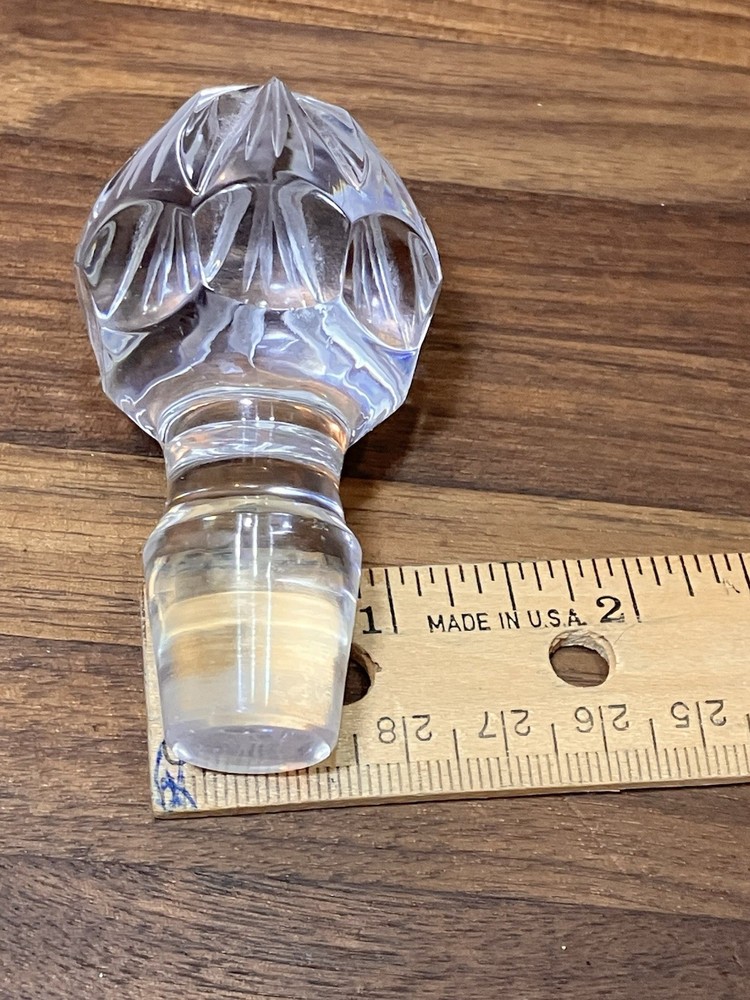 Vintage Cut Crystal Perfume Bottle