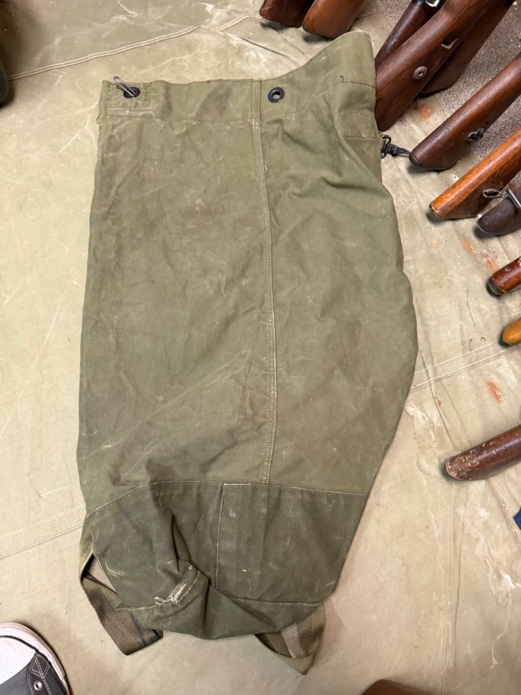 ORIGINAL VIETNAM WAR US ARMY PERSONAL GI DUFFLE BAG-DATED 1978
