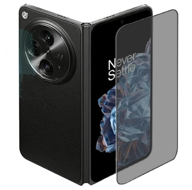 For OnePlus Open 9H Privacy Tempered Glass Front Screen Protector