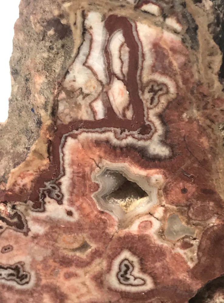 Rosetta Jasper Lapidary Slab 1.4 oz (40 grams)