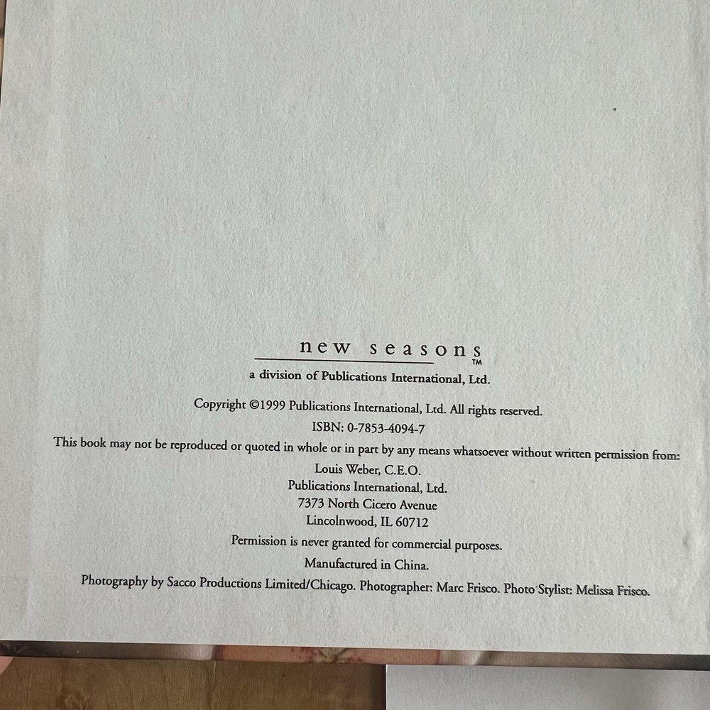 New Seasons Journal