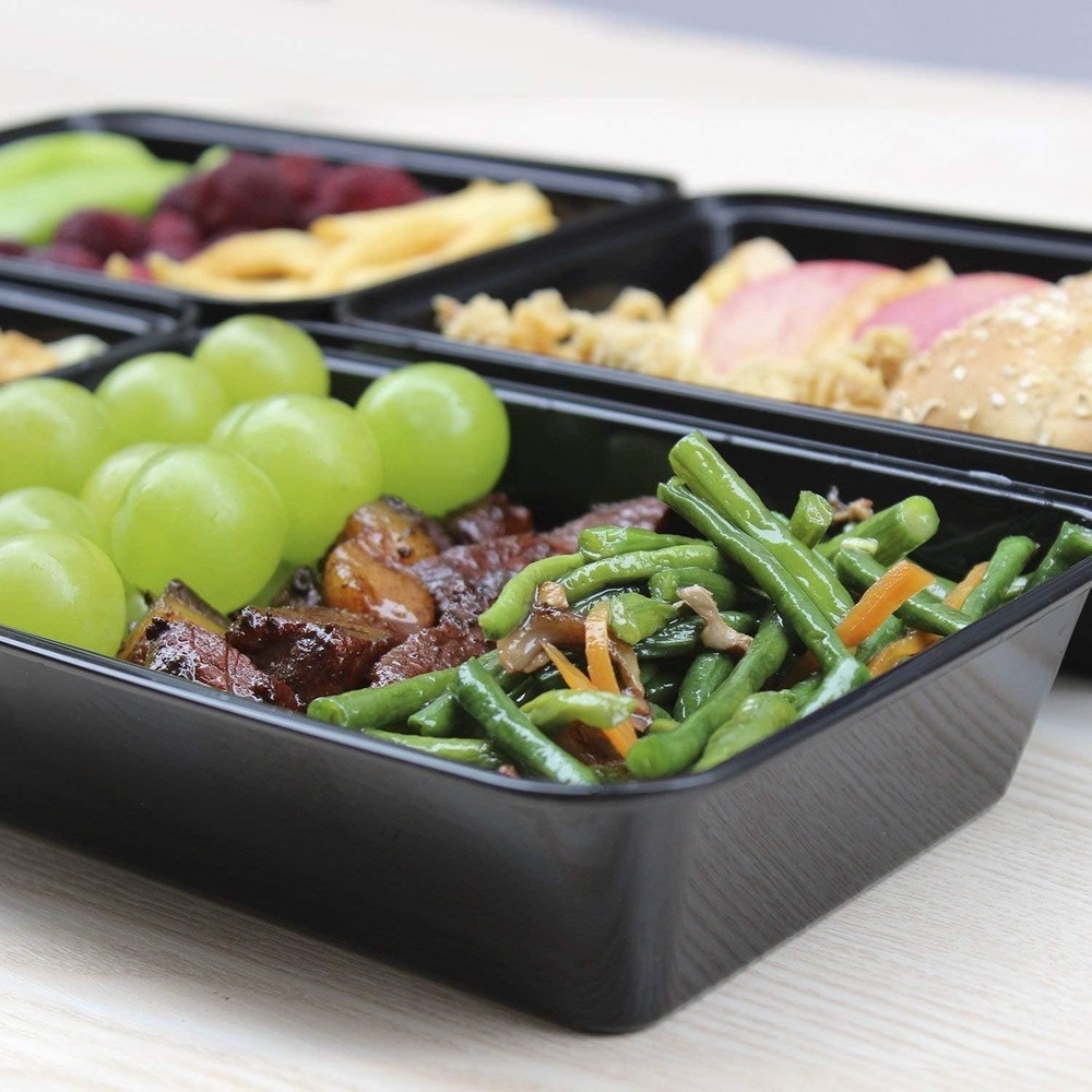 Enther Meal Prep Containers 12 Pack 1 Compartment 12 1