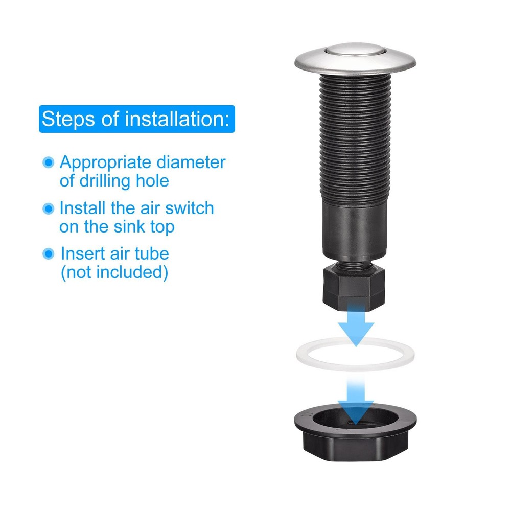 Garbage Disposal Air Button Switch 23mm Dia