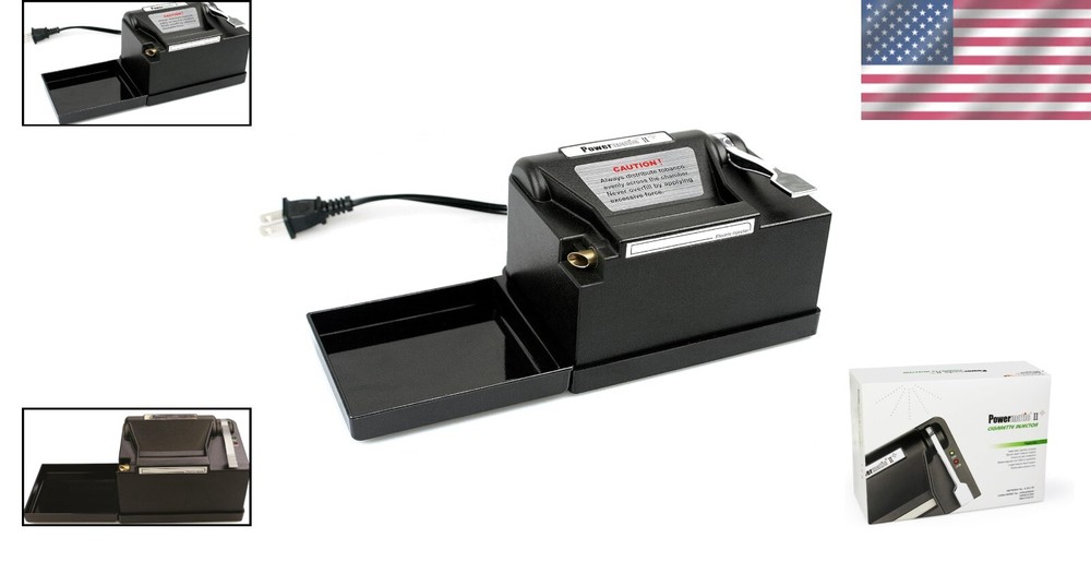 Versatile II Plus Electric Cigarette Machine: Makes King Size & 100mm Cigarettes
