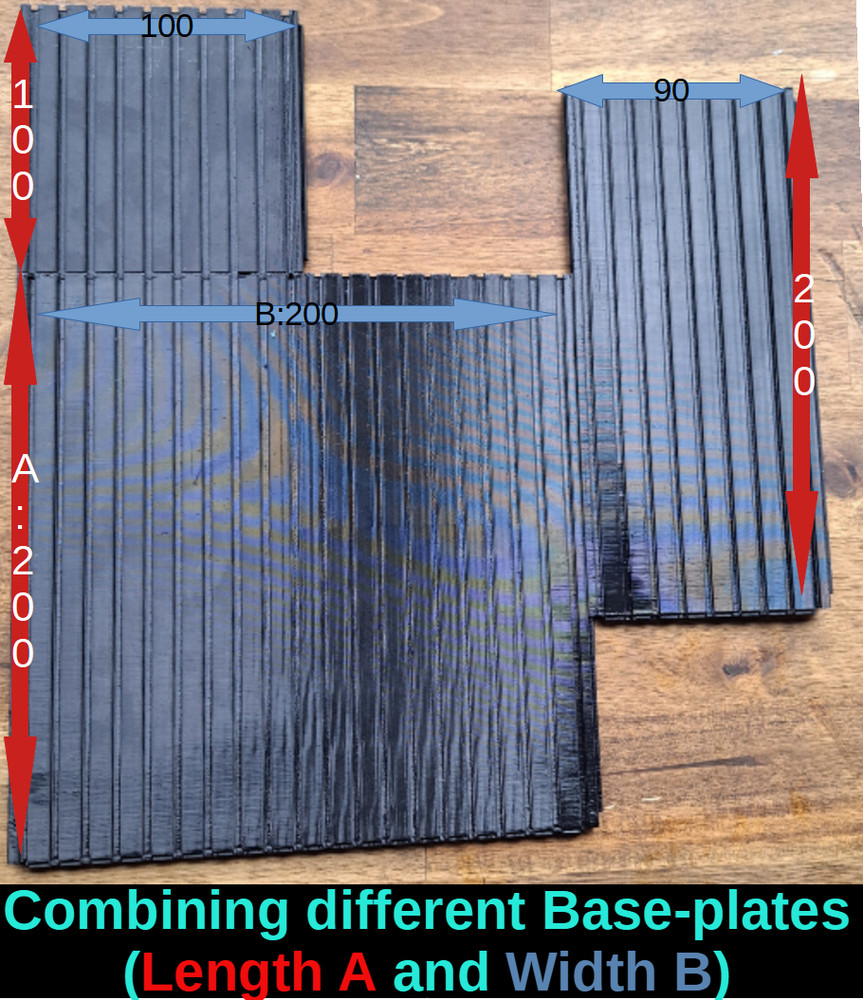 Modular Storage System | Customizable Drawer Organizer | 200mmx200mm Starter Set