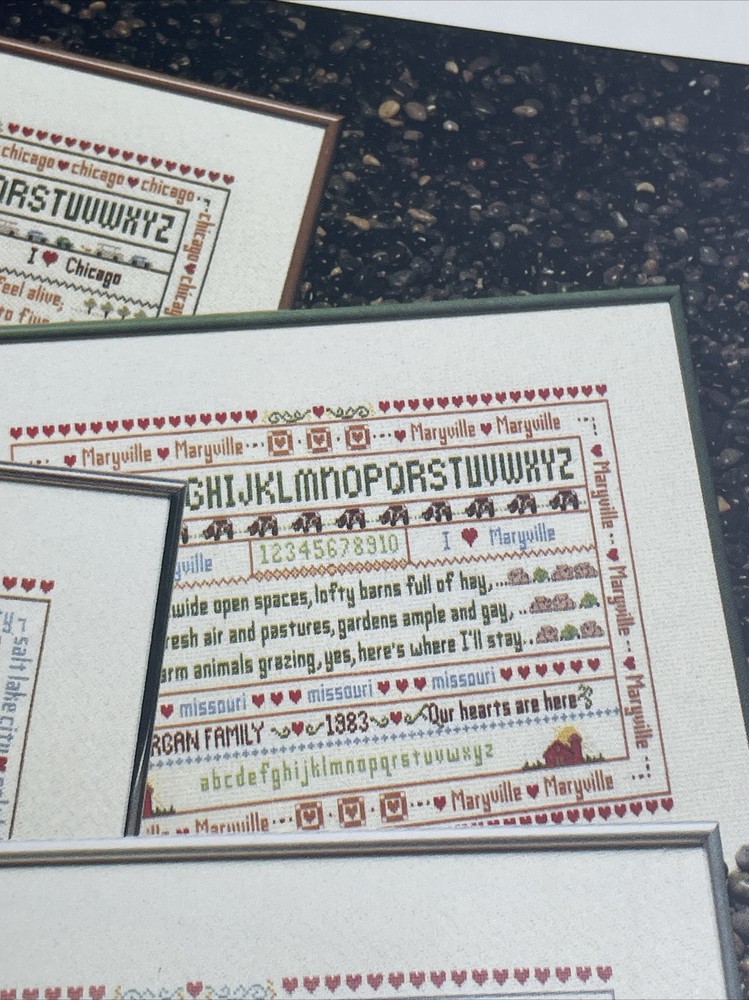 Silver Threads A Place In Your Heart Cross Stitch Pattern