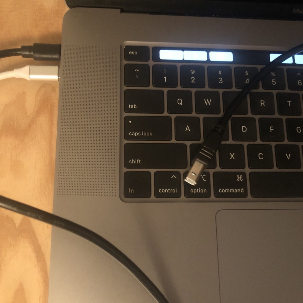 USB-C to USB-B Printer Cable 3FT Type-C to Square USB Cord for MacBook