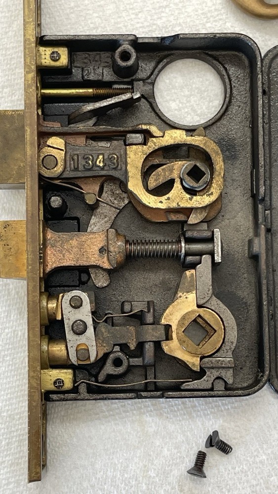 Antique Corbin Mortise & Thumbturn