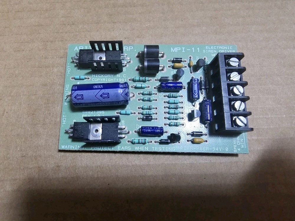 Aritech GE Sentrol MPI-11 Siren Driver