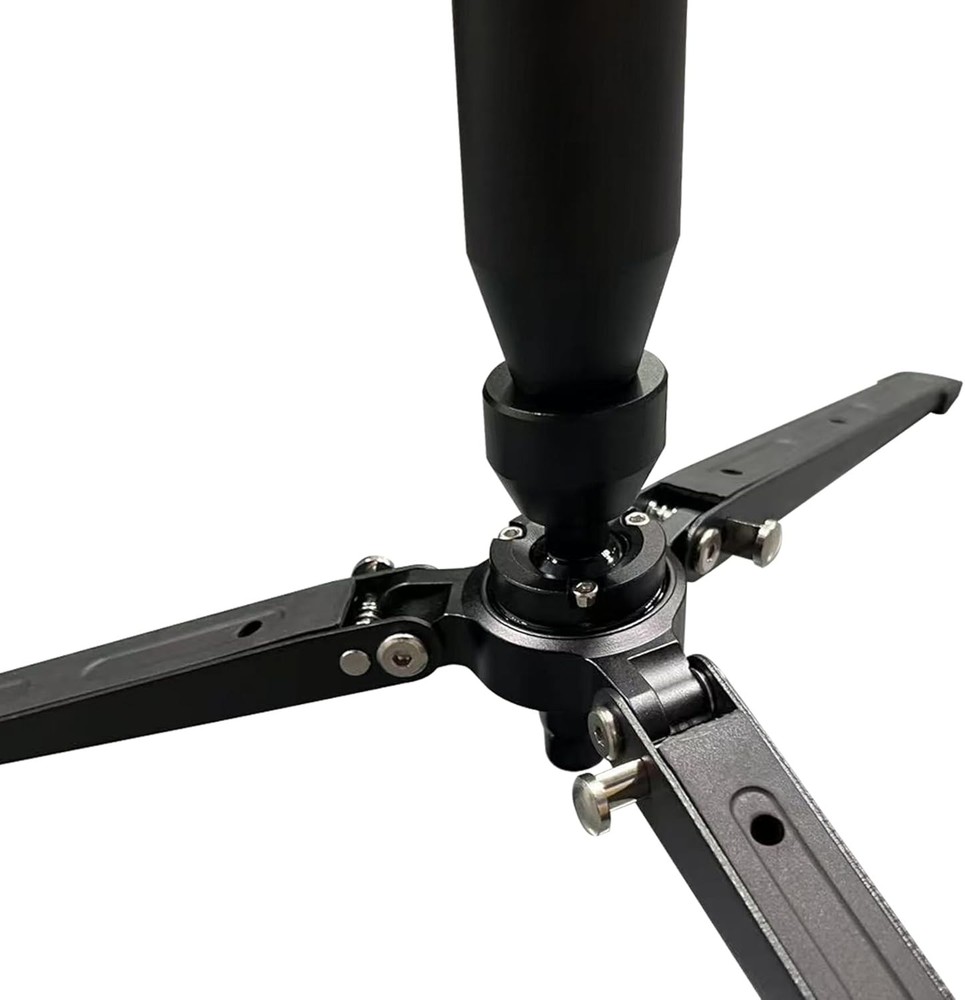 Prism Pole Stabilizer, Range Pole Ground Stand Base with 5/8-11 Female Pole Tip