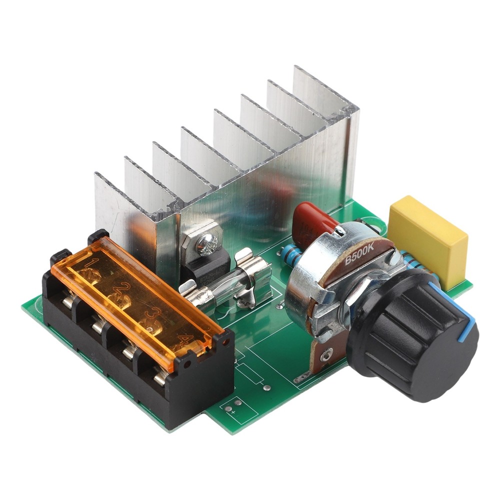4000W 220V AC SCR Motor Speed Controller Module Voltage Regulator Dimmer