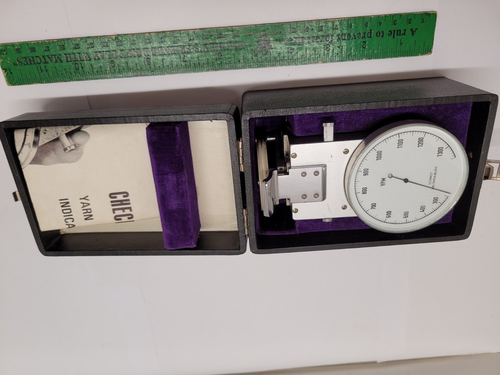 Check-Line Yarn Speed Indicator w/ Manual and Case WORKS
