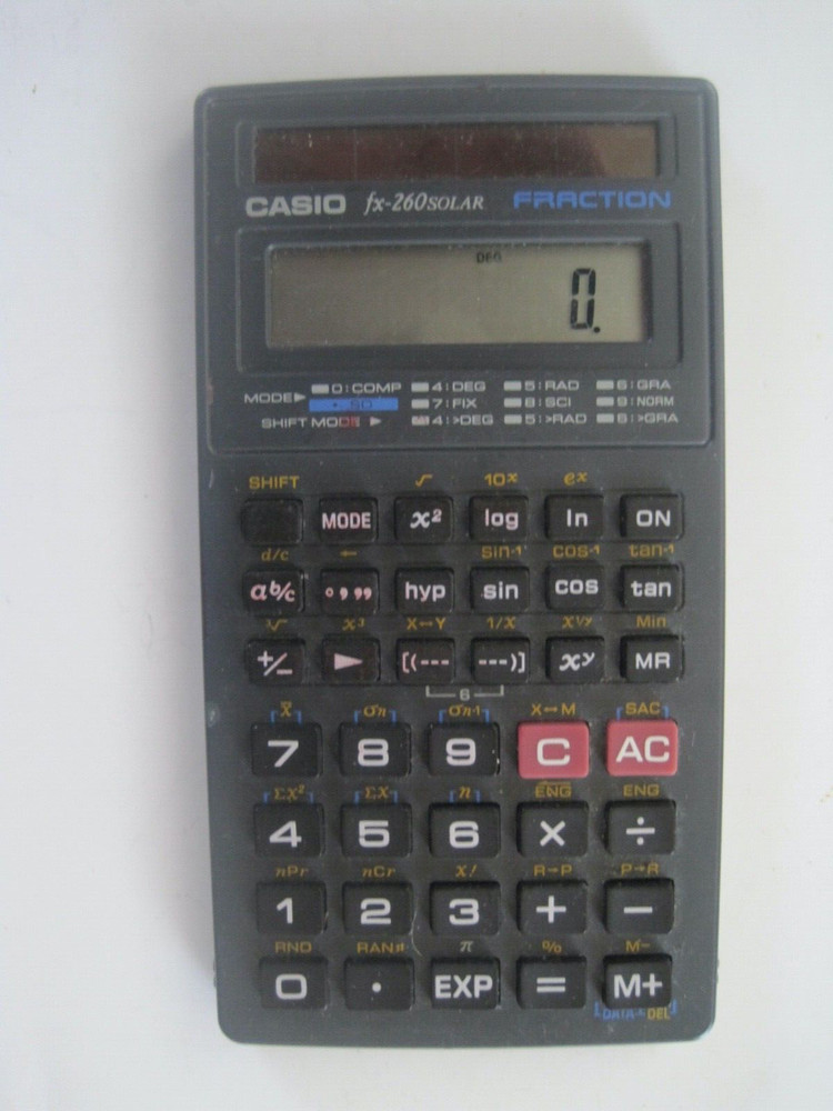 Casio FX - 260 Solar Calculator