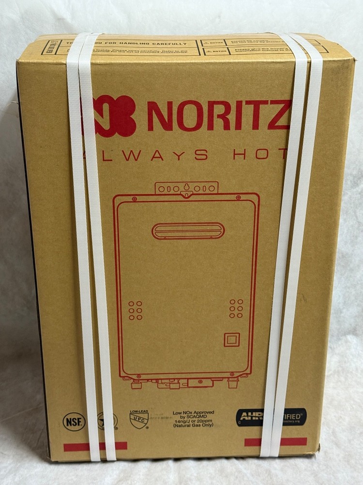 New in Box Noritz Tankless Water Heater NR501-OD-NG Silver Edition