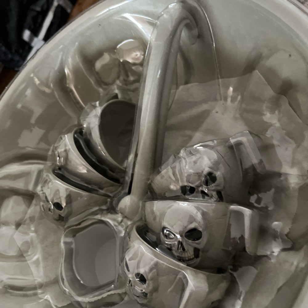 Halloween Skeleton Punch Bowl