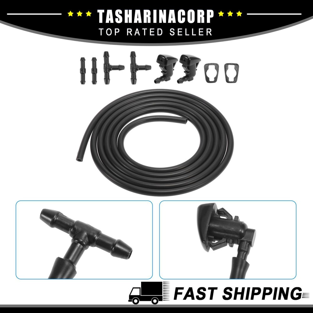 7pcs Windshield Wiper Fluid Squirter Nozzle Spray for Ford Focus 8S4Z-17603-AA