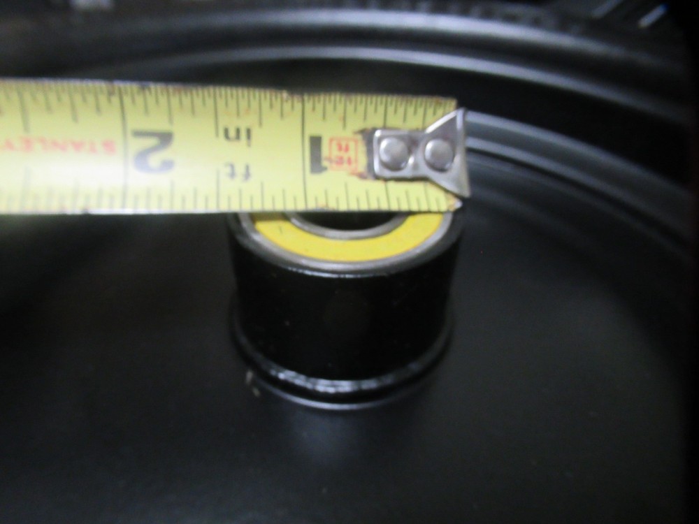 2 Pack 13" Flat free Solid Wheels with 5/8" Axle Bore Hole