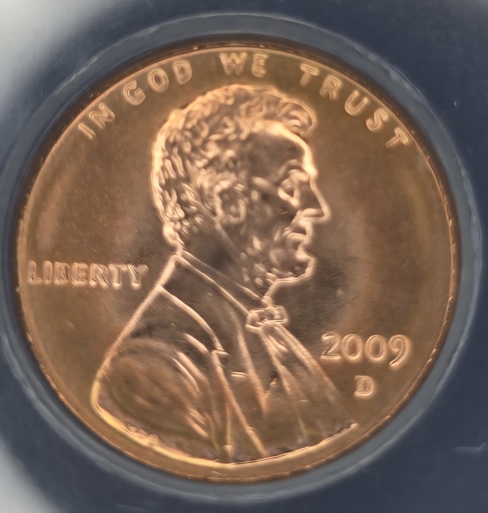 2009-D 1 Cent Capital Reverse Type Set Collection. ANACS MS67 RD