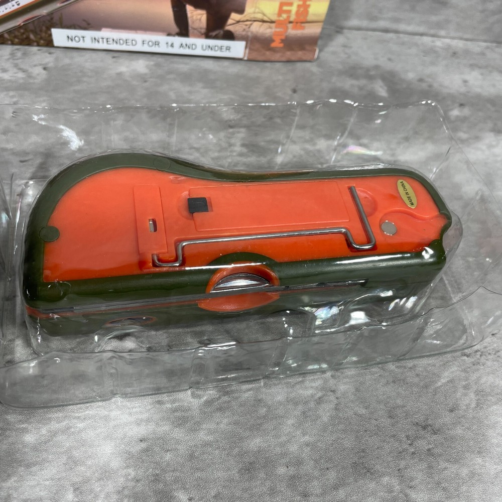 Multi-Function Fishing Tool by Bits And Pieces - 8 in 1 Fishing Tool - Open Box