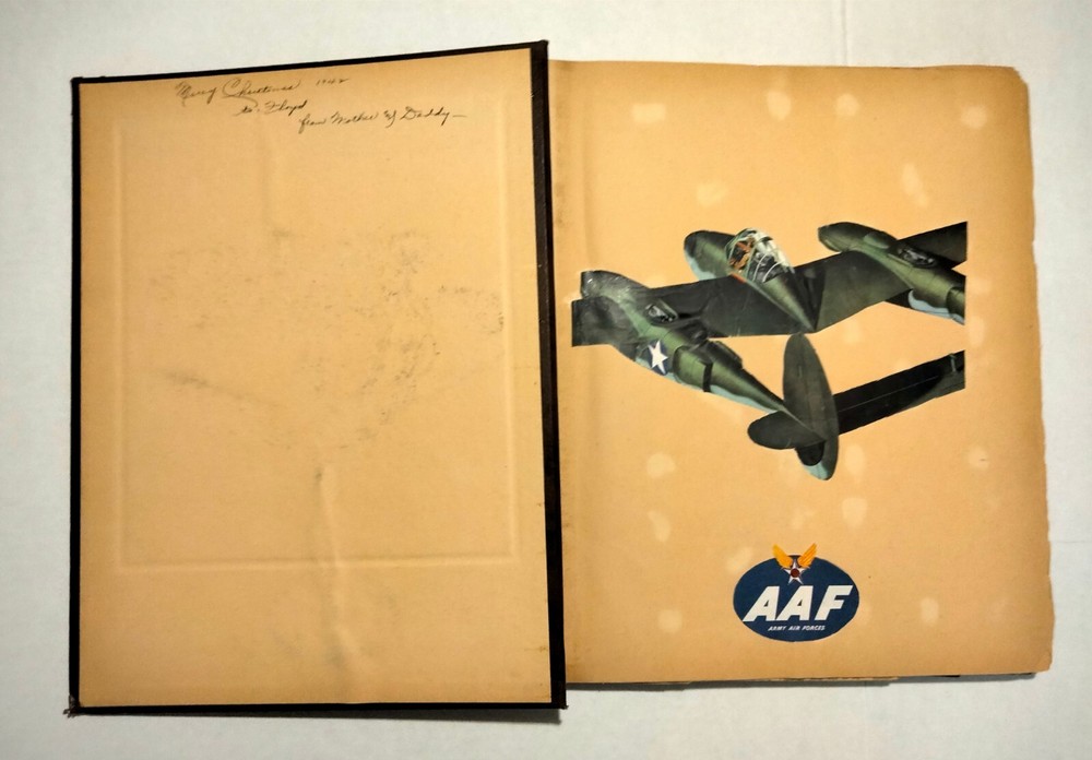 Army Air Forces AAF Scrapbook 1942 WWII