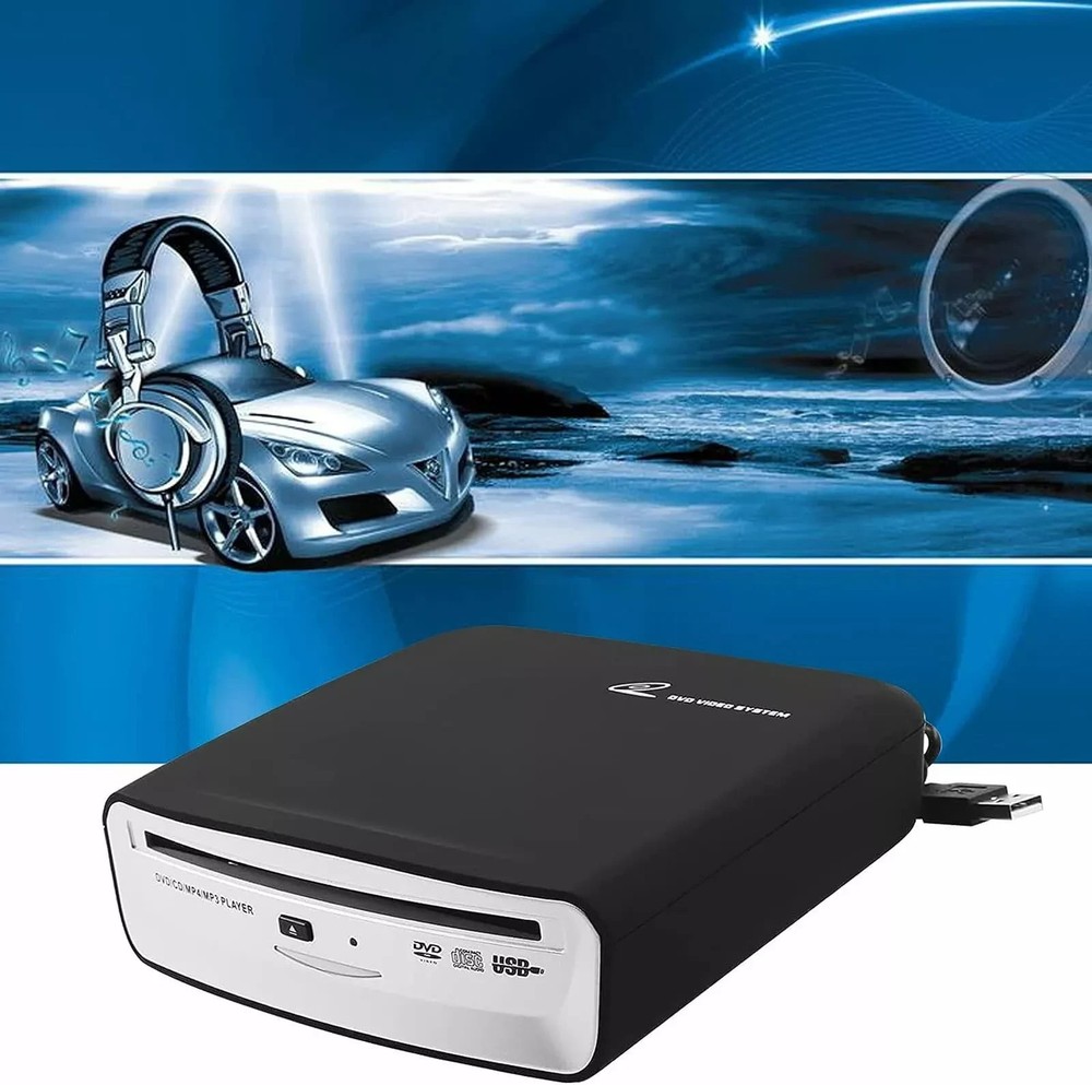 USB External Car Universal CD Player USB Connection Portable CD Players for Car