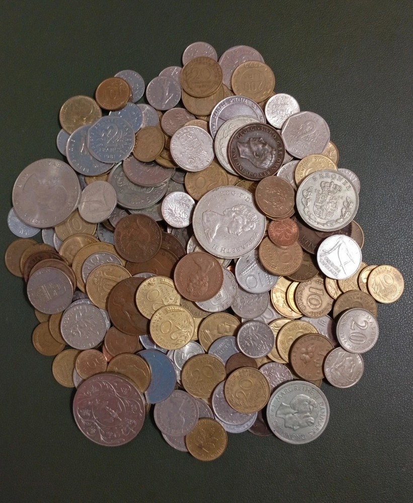 1 kg Mixed World Coin Lot
