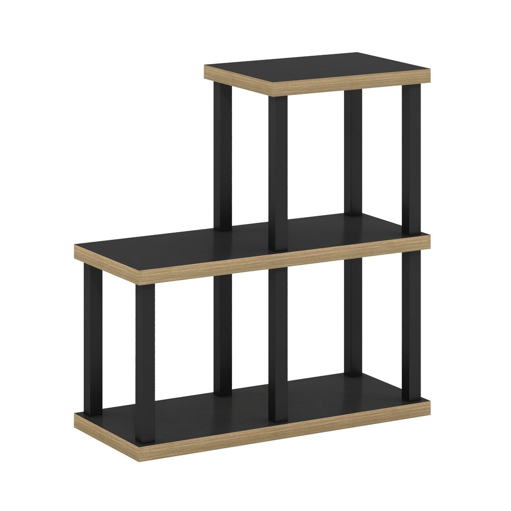 Tools 3-Cube Decorative Display Shelf in Americano/Black