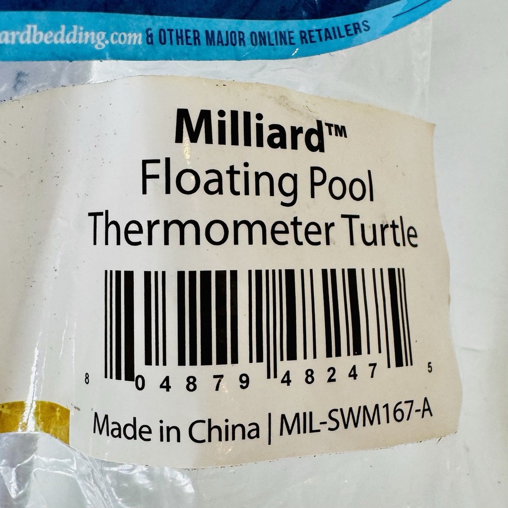 Pool Thermometer Floating Easy Read Thermometers Turtle