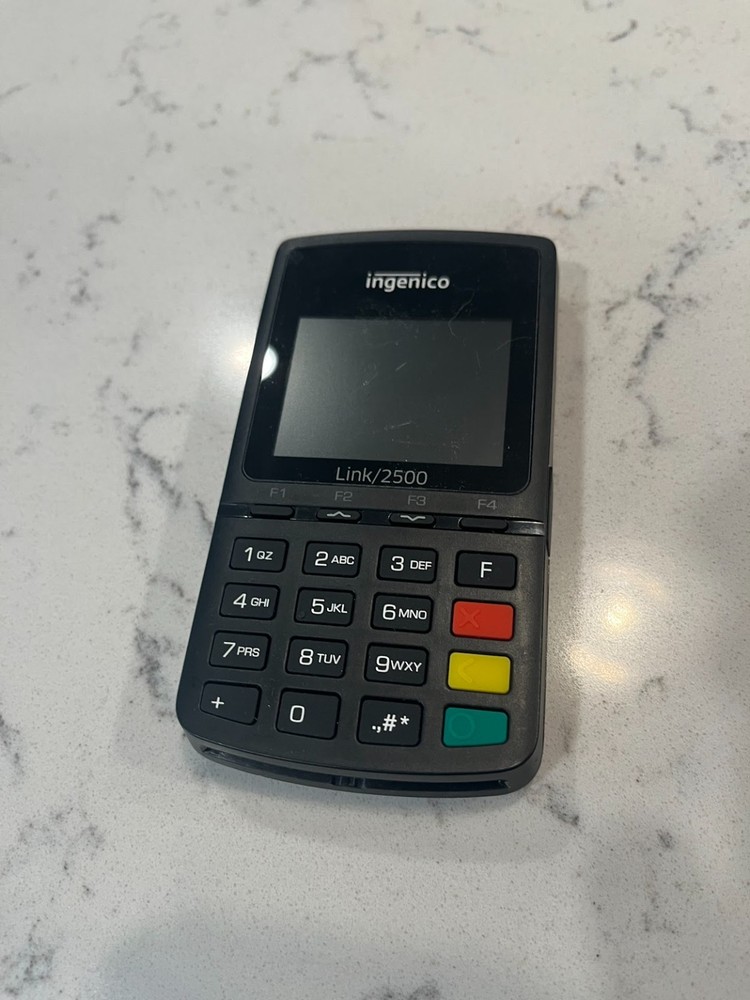 Ingenico Link 2500 Link2500 Wireless Bluetooth Terminal Card Reader